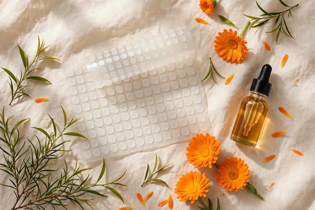 ZitVanish pimple patches with tea tree and calendula botanicals